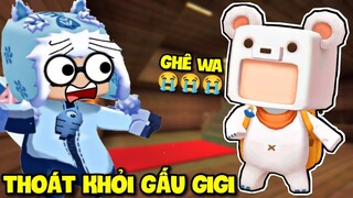 MEOWPEO GIẢI MÃ THOÁT KHỎI GẤU GIGI KÌ LẠ TRONG MINI WORLD THỬ THÁCH GIẢI MÃ MINI GAME