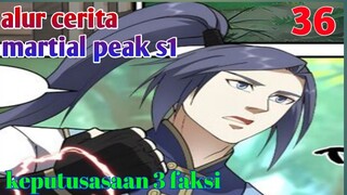 Alur Cerita Martial Peak S1 Part 36 : Keputusan Dari Tiga Faksi