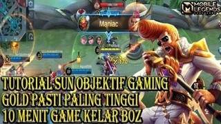 TUTORIAL SUN OFFLANER BERMAIN OBJEKTIF GOLD PASTI PALING TINGGI