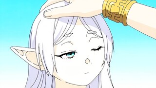 芙莉莲:我爱摸摸头，但别摸我的头～