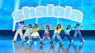 【ShaLala】是薄荷味的夏日！超有活力的高中生舞台，七人七色的多巴胺穿搭来袭！｜南宁三中青山校区高三音乐会专场｜祝学长学姐们高考加油，梦想绽放！