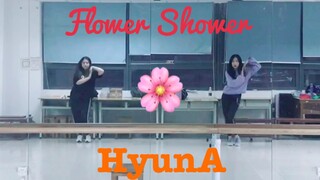 【เร็วที่สุดในเน็ต】Flower Shower - ฮยอนอาเต้นคัฟเวอร์