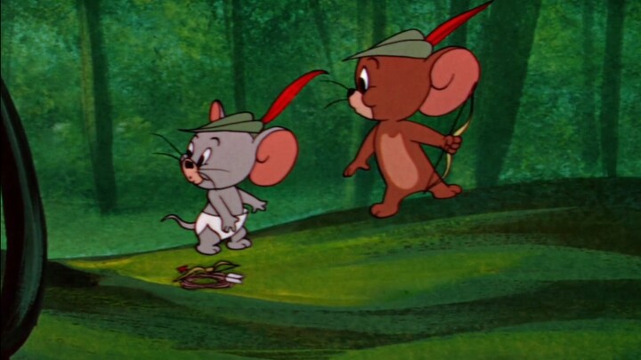 【Tom and Jerry Old Version】Robin Hood Escape 1958