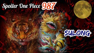 SPOILER ONE PIECE 987 - KAIDO VS SULONG | SAMBIL NUNGGU REVIEW ONE PIECE 987