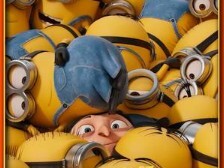 [Minion dengan mata besar dan kelucuan] Manis sekali