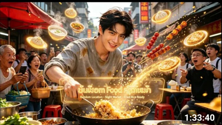 ไม่รู้ว่าคนขายอาหารสุ่มจะหนีหาย ตอนคนรอคิวกันเป็นพัน