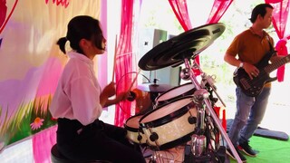 Hoà tấu Ngày Em Ra Đi Drum Ni Ni theo điệu trống mới