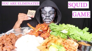 SQUID GAME! KOREAN FOOD! Spicy bulgogi, Yangnyeom Chicken - Mukbang eating show