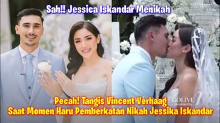 Sah! Jessika Iskandar Resmi Menikahi Vincent Verhaag, Tangis Sang Suami Jadi Sorotan