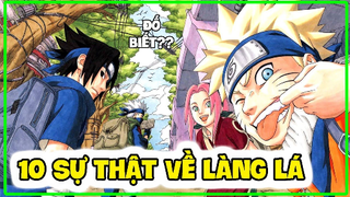 10 Sự Thật Cực Hiếm và Thú Vị Về Làng Lá (Konoha) #Naruto