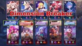 LIÊN QUÂN : Team DIMENSION BREAKER Lần Đầu Tiên Xuất Hiện - Cái Kết Sẽ Ra Sao Đây ?