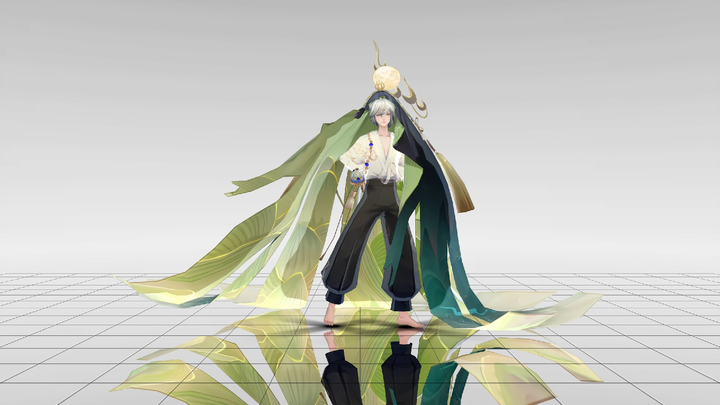 [Onmyoji/无见奕MMD] Lakukan uji efek fisik jubah