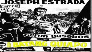 Ang Batang Quiapo 1964 (Tagalog Action/Drama Film) Philippines