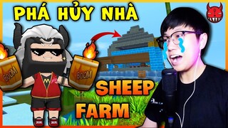 SONGFISH PHÁ HỦY NHÀ SINH TỒN CỦA SHEEP FARM TRONG MINI WORLD VÀ CÁI KẾT
