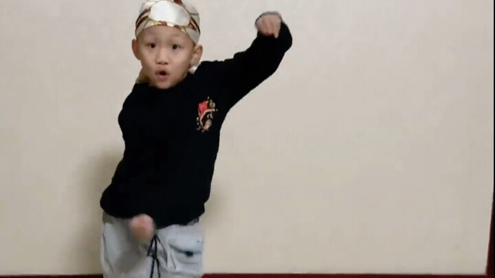 The kid danced so well!