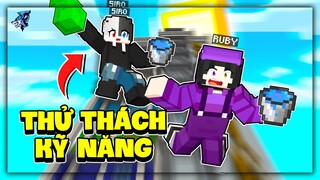 Siro Thử Thách Noob Ruby Bất Tử Trong Minecraft Bằng Những Kỹ Năng Thượng Thừa