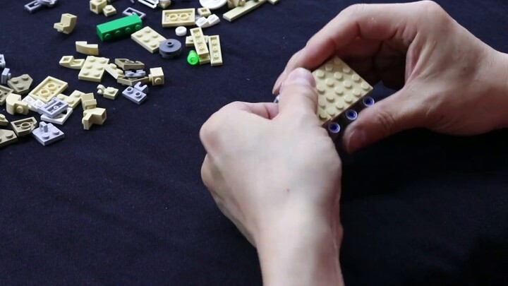 [สาธารณะ] ใช้งานง่ายกว่าคู่มือ! กระบวนการผลิตฟิกเกอร์ LEGO Zhuronghao เป็นแบบบริการตนเองล้วนๆ! ต้นไม