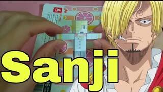 Hướng dẫn làm mô hình Sanji bằng giấy siêu đẹp || Minecraft || LĐV #141