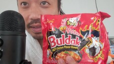 ASMR EATING SOUNDS - BULDAK NOODLES