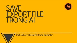 Hướng dẫn cách export file trong Illustrator | BonART