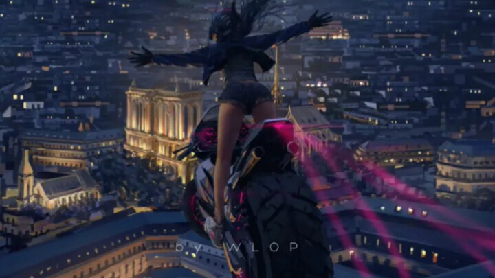 [คุณภาพของภาพขั้นสุดยอด/จุดก้าว/งานฉลองด้านภาพ/การเผาไหม้สูง] ใส่หูฟังแล้วสนุกไปกับงานฉลองของ cg ระด