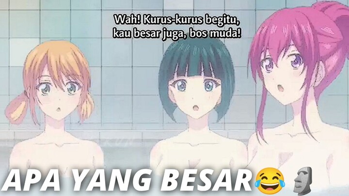 Ketika cewek mandi bersebelahan sama cowok malah terdengar...🤣