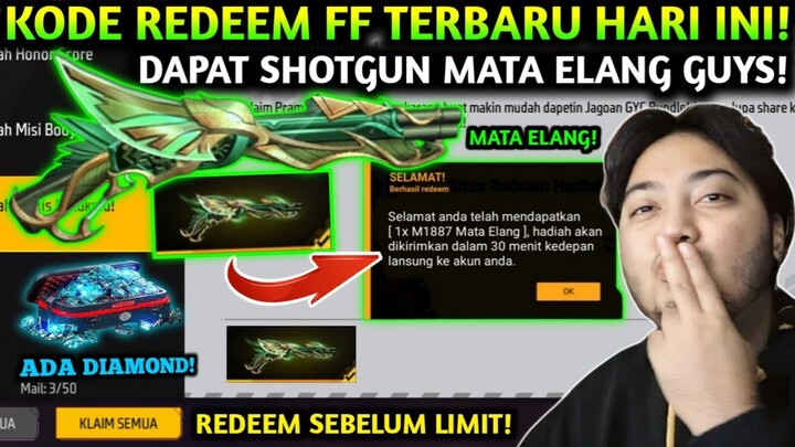 KODE REDEEM FREE FIRE TERBARU 4 AGUSTUS 2024 HARI INI