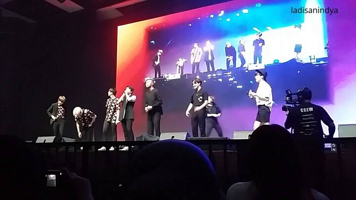 [HD] 150911 1st SH Power Music with BTS in Jakarta Part 10 - "ARMY Jakarta I love Your Sweet Voice"