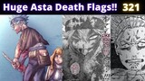 This chapter just hits differently! astas death! (black clover 321 spoilers)