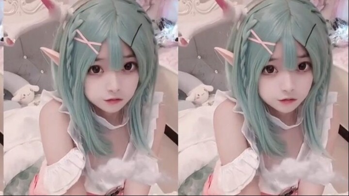 [Cosplay] Tiểu yêu tinh đáng yêu, ngây thơ #cosplay #cos
