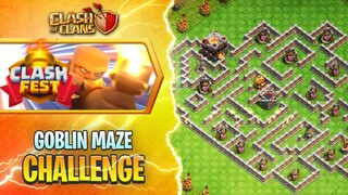 Easy 3 Star Goblin Maze Challenge - Clash of Clans (Clash Fest)