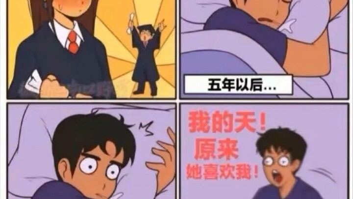 So relatable: guys have such a long reflex arc!