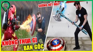 5 Vũ Khí Siêu Anh Hùng NGOÀI ĐỜI THỰC Sức Công Phá Không Thua Gì Trong Phim |Búa Thor, Khiên Captian