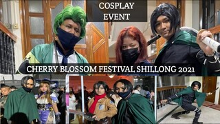 Cosplay Event at Cherry Blossom festival Shillong 2021 | Attack On Titan | Captain Levi |