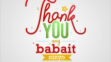 Thank You Ang Babait Ninyo - ABS CBN CHRISTMAS STATION ID 2014(Lyrics)