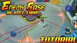 Fanny Tutorial Freestyle in enemy base🔥