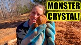 INSANE MONSTER CRYSTALS intercepted at Diamond Hill Mine, SC! Crystal chasers target amethyst!