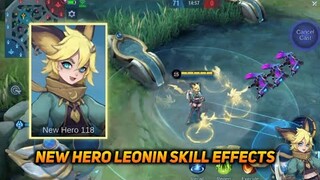 NEW HERO 118 SKILL EFFECTS & FULL BACKSTORY | MOBILE LEGENDS