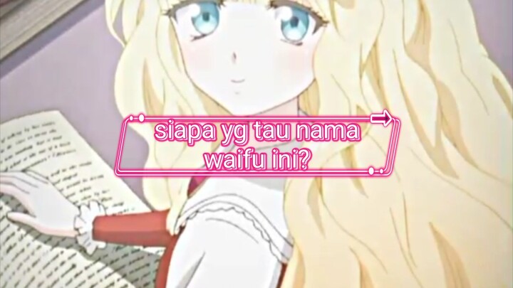 siapa yg tahu waifu yg satu ini 🫤