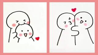 Đỉnh Cao Tik Tok 💘 Vẽ Hình Cute Đáng Yêu Nhất  💘 Những Hình Vẽ Siêu Cute 💘How to draw cute pictures