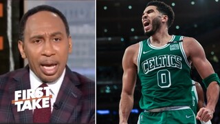 FIRST TAKE | "Durant & Kyrie is OVER" Stephen A. "SURE" Celtics will sweep the series with a win