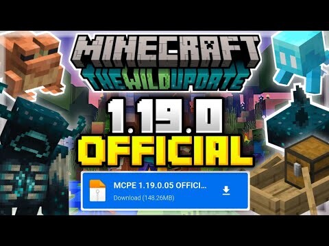 DOWNLOAD MINECRAFT PE VERSI 1.19.0.05 OFFICIAL! UPDATE TERBARU! | BISA LOGIN XBOX DAN MAIN SERVER