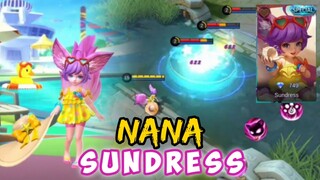 NANA SUNDRESS SUMMER 2020 SPECIAL SKIN | MOBILE LEGENDS