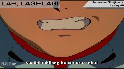 Neon Genesis Evangelion - Eps 18 Kemarahan Shinji pada Ayahnya!!!