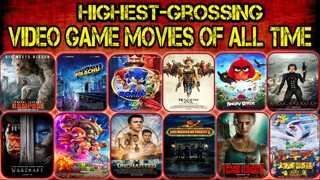 Episode 01 (1-25) | TOP 50 Video Game Adapted Movies Of All Time and Highest Grossing!