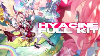 Hyacine Full Kit! si healer BiS Castorice! | Honkai Star Rail