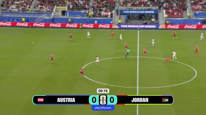 HIGHLIGHTS： Austria vs Jordan ｜ FIFA World Cup 2026™ ｜ 17⧸06⧸2026