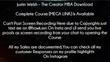 Justin Welsh Course The Creator MBA Download