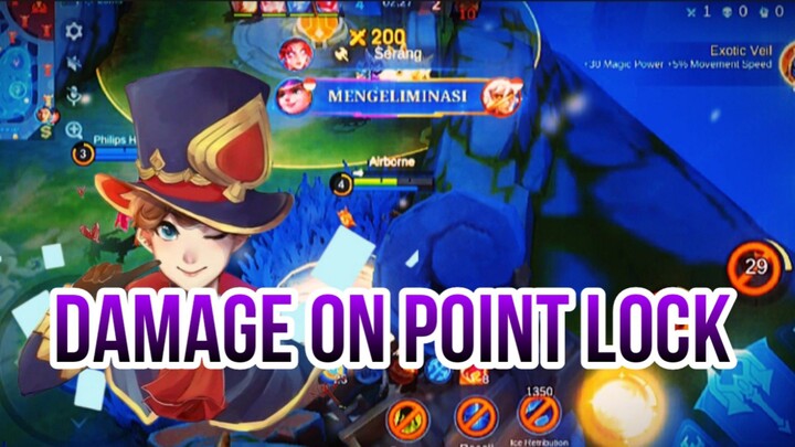 DAMAGE ON POINT LOCK