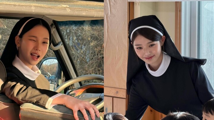 أسلوبان مختلفان تمامًا على إنستغرام لاثنتين من الراهبات